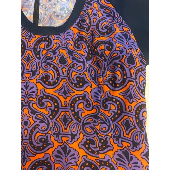 Tracy Reese Womens Multi-Color Paisley Print Dress 4 - Picture 5 of 5